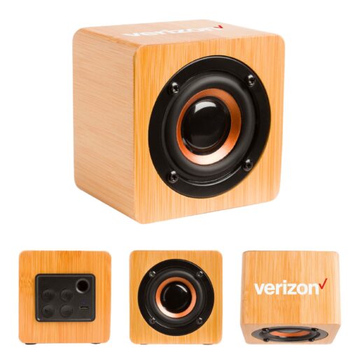 Bamboo Bluetooth Speaker with Standard Packaging-3