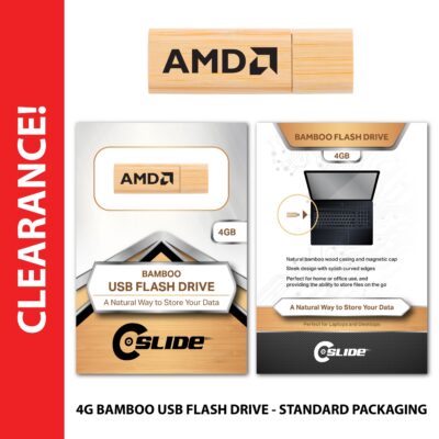 Bamboo Flash Drive 4GB with Standard Packaging-1