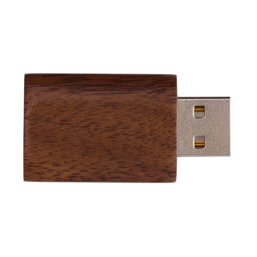 Wood USB Data Blocker with Standard Packaging-10