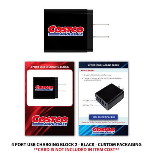 4 Port USB Charging Block 2-7