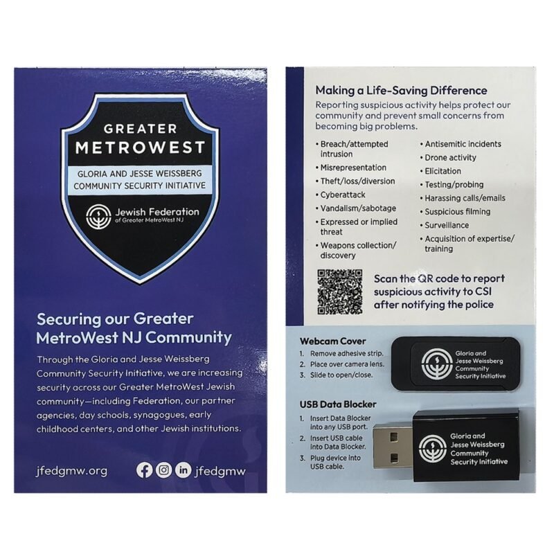 Webcam Cover & 3x5 Backer Card - 1