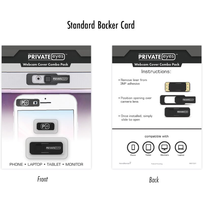 Custom Private Eyes™ Combo: Standard Black & Mini Black - 2