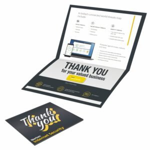 Custom Greeting Card with Webcam Cover